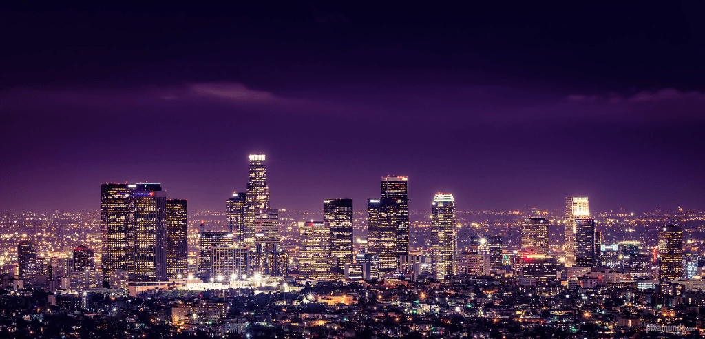 Cityscape Night Background